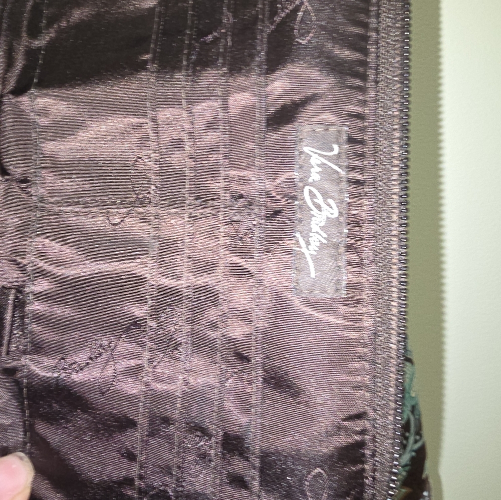 Vera Bradley Combo Java Blue Medium Tie Tote & Wa… - image 6